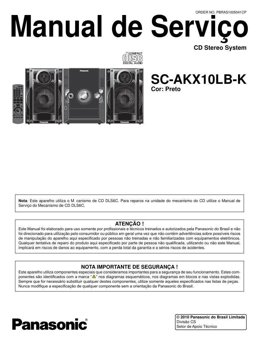 panasonic sc akx10lb k 2